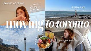 moving to toronto vlog | SURPRISE! packing up, moving and first few days in toronto