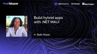 Build hybrid apps with .NET MAUI