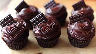 Not Too Sweet, Rich Chocolate Cupcake Recipe