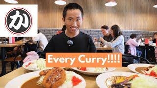 Trying EVERY Curry At The Bay Area's BEST Japanese Curry Restaurant | Curry Hyuga!