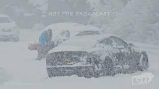 11-11-2024 Truckee, California - Heavy Snow Shuts Down i-80 - Vehicles Stuck, Whiteout Conditions