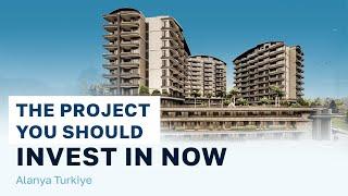 ONE OF THE BIGGEST projects. Apartments in Alanya under construction. Buy real estate in Turkiye