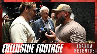 Glove Selection & Rules Meeting: Joshua Vs Helenius