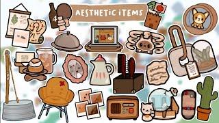 Toca Life World : WHERE TO FIND SECRET AESTHETIC ITEMS PART 1 | TOCA BOCA