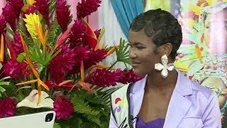 Interview with delegate number one Miss St. Andrew Princess Felix.