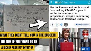 WHAT THEY DIDNT TELL YOU IN THE BUDGET! DO THIS IF YOU WANT TO BE A RICHER PROPERTY INVESTOR!!