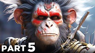 BLACK MYTH WUKONG Walkthrough Gameplay Part 5 - MACAQUE CHIEF BOSS (FULL GAME)