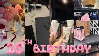 My 20th Birthday Vlog | maintenance , shopping, celebration + more