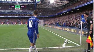 The day Hazard showed Man utd players, who is the boss!