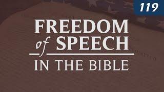 Freedom of Speech in the Bible