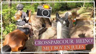 BOY springt EEN METER boven de hindernis!! + GOPRO CROSS BEELDEN!! || Paardzoektbaas