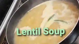 How To Make Lentil Soup (Dal in Arabic)