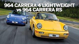 Porsche 964 Carrera RS vs 964 Carrera 4 Lightweight