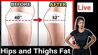 Hips and Thigh Fat Workout। Daily Exercise for Weight loss । #weightloss