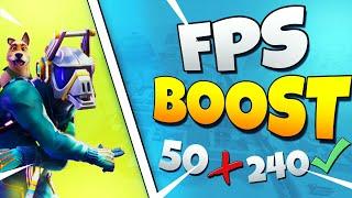 How to INCREASE FPS and REDUCE INPUT LAG in just 3 minutes... (FPS BOOST in Fortnite Chapter 2!)