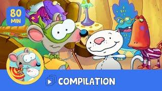 Toopy and Binoo & Their Monster Friends!  Monster School Adventure Time! Compilation | 80 minutes