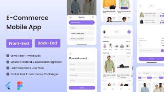 Build a Full-Stack E-Commerce App | Flutter & Node.js/Firebase Integration | 1