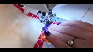 How to Machine Bind a Placemat or Quilt with Darvanalee Designs Studio