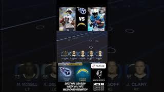 Madden NFL 08 Mod - Tennessee Titans vs. San Diego Chargers | 2024 NFL Week 10