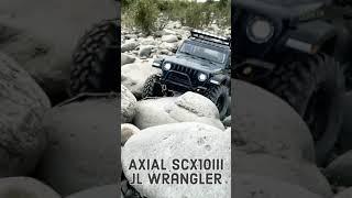 AXIAL SCX10iii JL WRANGLER RUBICON #scx10iii #scx10 #scx103 #axial #axialraching #axialscx10ⅲ #JEEP