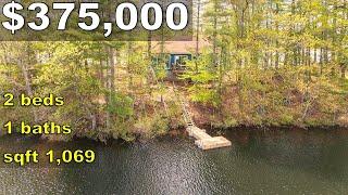 Charming Lakefront Cottage Tour | Homes for sale in Maine