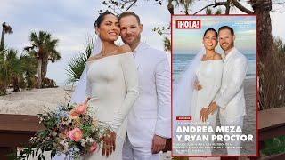 La romántica boda de Andrea Meza y Ryan Proctor