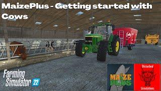 Getting started with Cows- MaizePlus - FS22