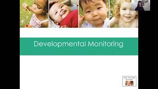 Learn the Signs. Act Early: Milestones Matter! Monitoring Child Development