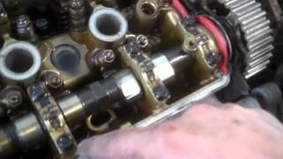 Cylinder head replacement 1997-2001 Honda CR-V  DOHC Removal replace