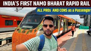 Bhuj to Ahmedabad Namo bharat Rapid rail Detailed Review 6Hrs Journey experience