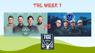 The FIRST GAME of the TGL is going to be AWESOME