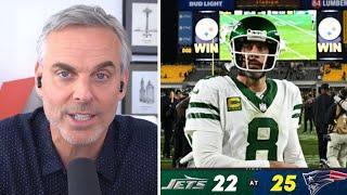 It's time for Aaron Rodgers to retire! - Colin on Jets falling to Patriots for 5th consecutive loss