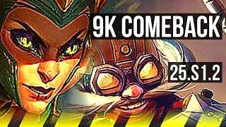 CASSIOPEIA & Alistar vs CORKI & Nautilus (ADC) | 9k comeback, 43k DMG | KR Challenger | 25.S1.2