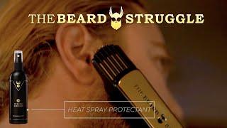 SHAUN REZ BEARD ROUTINE, VIKING SHIELD, HEATED BEARD BRUSH, VIKING STORM SCRUFF BALM & SAVAGE BRUSH.