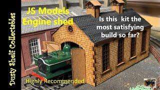 JS Models Engine Shed for the Hornby Dublo 3rail layout, possibly the best building kit I have done!