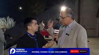 SUDAMERICANO DE BALONCESTO EN #OSORNO ESPAÑOL OSORNO VS SAN LORENZO