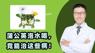 蒲公英泡水喝竟然能治这么些病｜【老安谈健康】 1