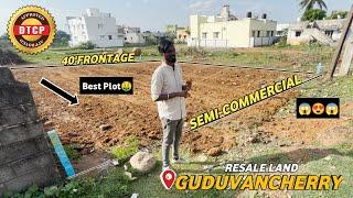 Best Resale Plot in Chennai Suburban GuduvancherryNear Upcoming Biggest ProjectWorth To Invest?‼️