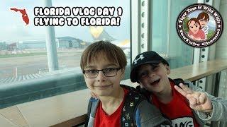 Flying to Florida! | Day 01 | Tiger Tom and Wild Will