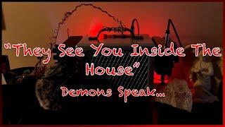 DEMONS Speak! // Scariest EVP Session Yet! // Spirits Answer Questions About Demons.