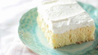 Soft and Moist Tres Leches Cake - Cooking Video Episode #8 - Honest & Tasty