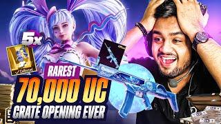 Lost 70,000 UC | Crate Opening of the New Glacier Scar-L and Ultimate Set | Rarest Crate Opening?