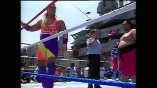 Yokozuna (Heavyweight Champion) Bodyslam Challenge HD - Jul. 1993