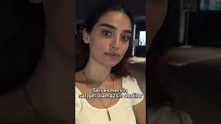 Sen esmersin sarışın olamazsın dediler 