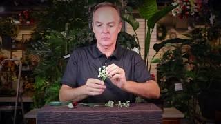 HOW TO Make an EASY Boutonniere with Artificial Flowers from Silk Scapes