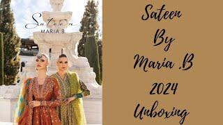 Maria b sateen 2024 unboxing #mariab #sateenmariab