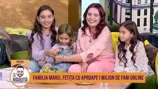 Familia Marei, fetița cu aproape 1 milion de fani online