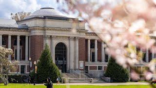 Spring on the Oregon State University Corvallis campus