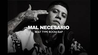 "MAL NECESARIO" Beat De Rap Underground Freestyle Boom Bap | Uso Libre | Rap Beat 2024