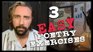 POETRY FOR BEGINNERS! | 3 Poetry Exercises To Beat Writer's Block | How To Write Poetry